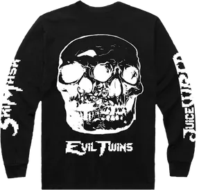 Juice W R L D Evil Twins Long Sleeve Shirt PNG Image