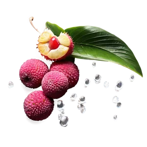 Juicy Lychee Burst Png 06252024 PNG Image