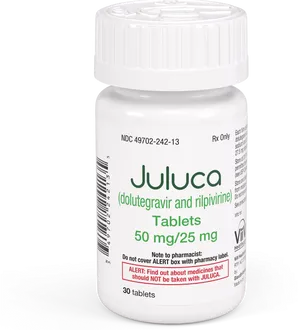 Juluca Medication Bottle PNG Image