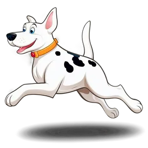 Jumping Dog Cartoon PNG 06242024 PNG