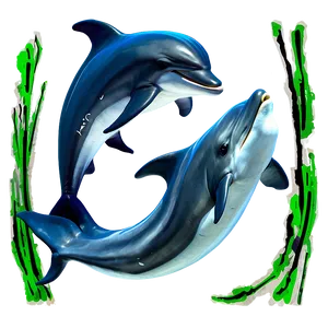 Jumping Dolphins Png 06112024 PNG Image