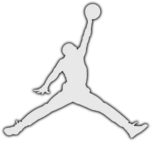 Jumpman Silhouette Logo PNG Image