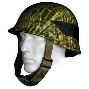 Jungle Camo Soldier Helmet Png Awi82 PNG Image