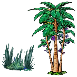 Jungle Plants Png Lxw92 PNG Image