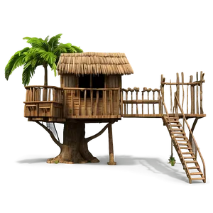 Jungle Tree House Png Ivw39 PNG Image