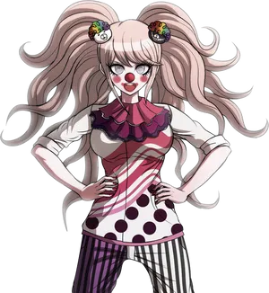 Junko Enoshima Anime Character PNG Image