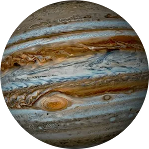 Jupiter Gas Giant Planetary Beauty.jpg PNG Image