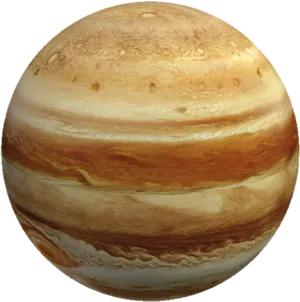 Jupiter Planet Gas Giant Space PNG Image