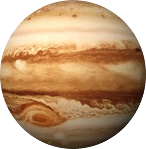 Jupiter Planet Gas Giant Space PNG Image