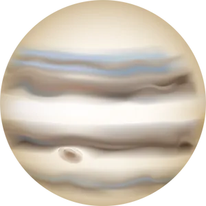 Jupiter Planet Illustration PNG Image