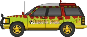 Jurassic Park Vehicle04 PNG Image