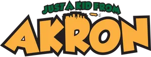 Just A Kid From Akron Graphic PNG Image