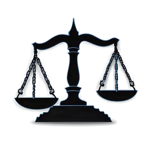 Justice Scale Silhouette Png Fqm PNG Image