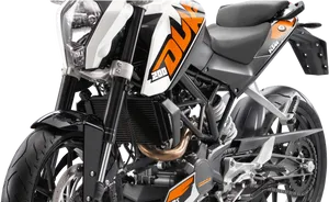 K T M Duke200 Motorcycle PNG Image