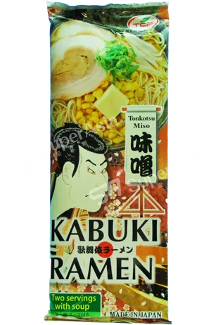 Kabuki Ramen Package Japan PNG Image