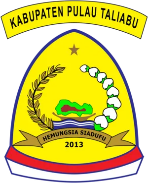 Kabupaten Pulau Taliabu Emblem PNG Image