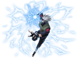 Kakashi_ Chidori_ Electric_ Surge PNG Image