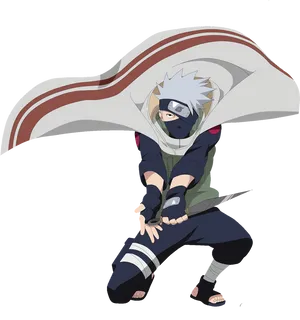 Kakashi Hatake Readyfor Battle PNG Image