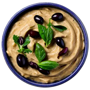 Kalamata Olive Hummus Png 06252024 PNG Image