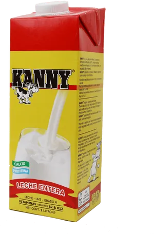 Kanny Milk Carton Pouring PNG Image