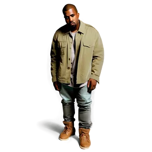 Kanye Fashion Icon Png Xls47 PNG Image