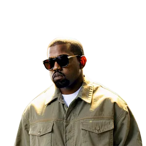 Kanye West In Sunglasses Png Emu28 PNG Image