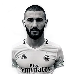 Karim Benzema Headshot Png Thl PNG Image