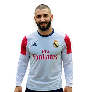 Karim Benzema With Fans Png Lmm20 PNG Image