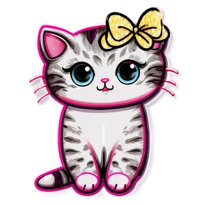 Kawaii Cat Filter Png 06282024 PNG Image