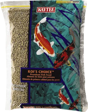 Kaytee Koi Fish Food Package PNG Image