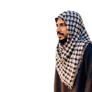 Keffiyeh In Natural Setting Png 62 PNG Image