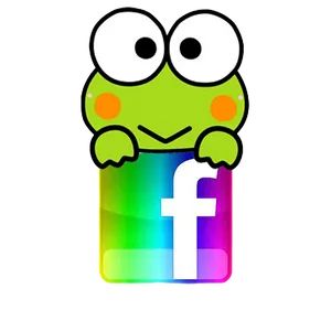 Keroppi Facebook Mashup PNG Image