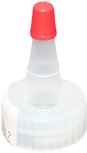 Ketchup Bottle Cap Top View PNG Image