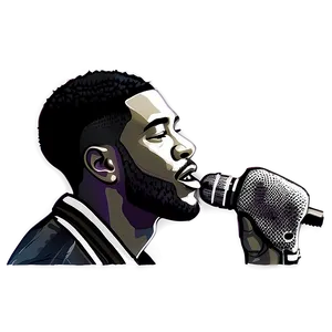 Kid Cudi Illustration Png 33 PNG Image