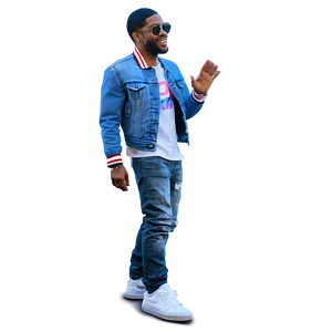 Kid Cudi On Stage Png Kta42 PNG Image