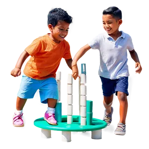 Kids At Play Png Bvj PNG Image