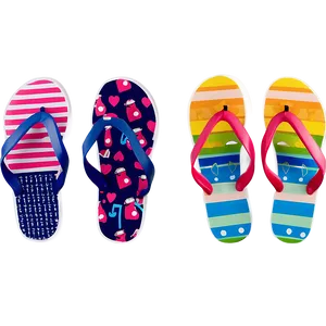 Kids Cartoon Flip Flop Png Fqg14 PNG Image