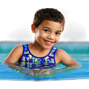 Kids Swimming Lesson Png Jnr PNG Image