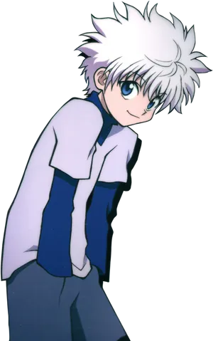 Killua_ Zoldyck_ Anime_ Character PNG Image