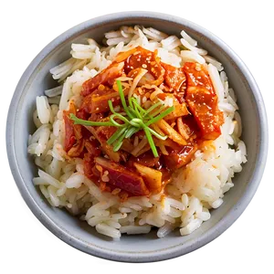 Kimchi With Rice Meal Png 06252024 PNG Image