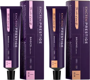 Kincrem_ Prestige_ Hair_ Color_ Products PNG