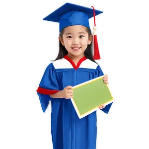 Kindergarten Graduates Holding Certificates Png 87 PNG Image