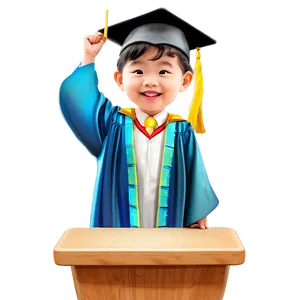 Kindergarten Graduation Speech Podium Png 44 PNG Image