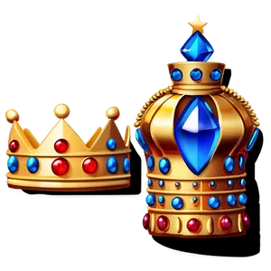 King And Queen Emoji Png Crt PNG Image