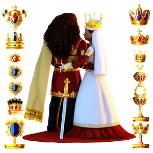 King And Queen In Love Png 68 PNG Image