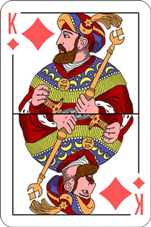 King_of_ Diamonds_ Playing_ Card PNG Image