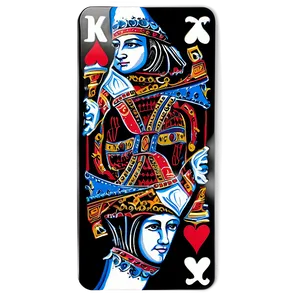 King Of Hearts Playing Card Png Xth PNG Image