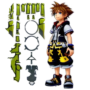 Kingdom Hearts 2 Sora Png 06252024 PNG Image