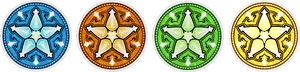 Kingdom_ Hearts_ Magic_ Elements_ Icons PNG Image