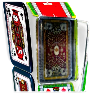 Kingof Clubs Playing Card Cube PNG Image